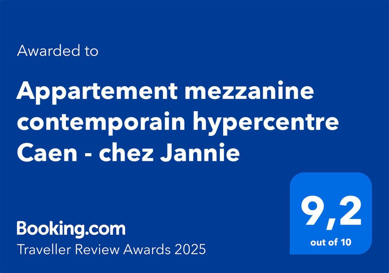 Appartement Mezzanine Contemporain Hypercentre Caen - Chez Jannie Екстериор снимка
